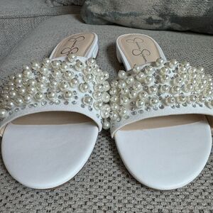 Jessica Simpson Grissa sandals wedding sandals anniversary sandals nwot sz 10